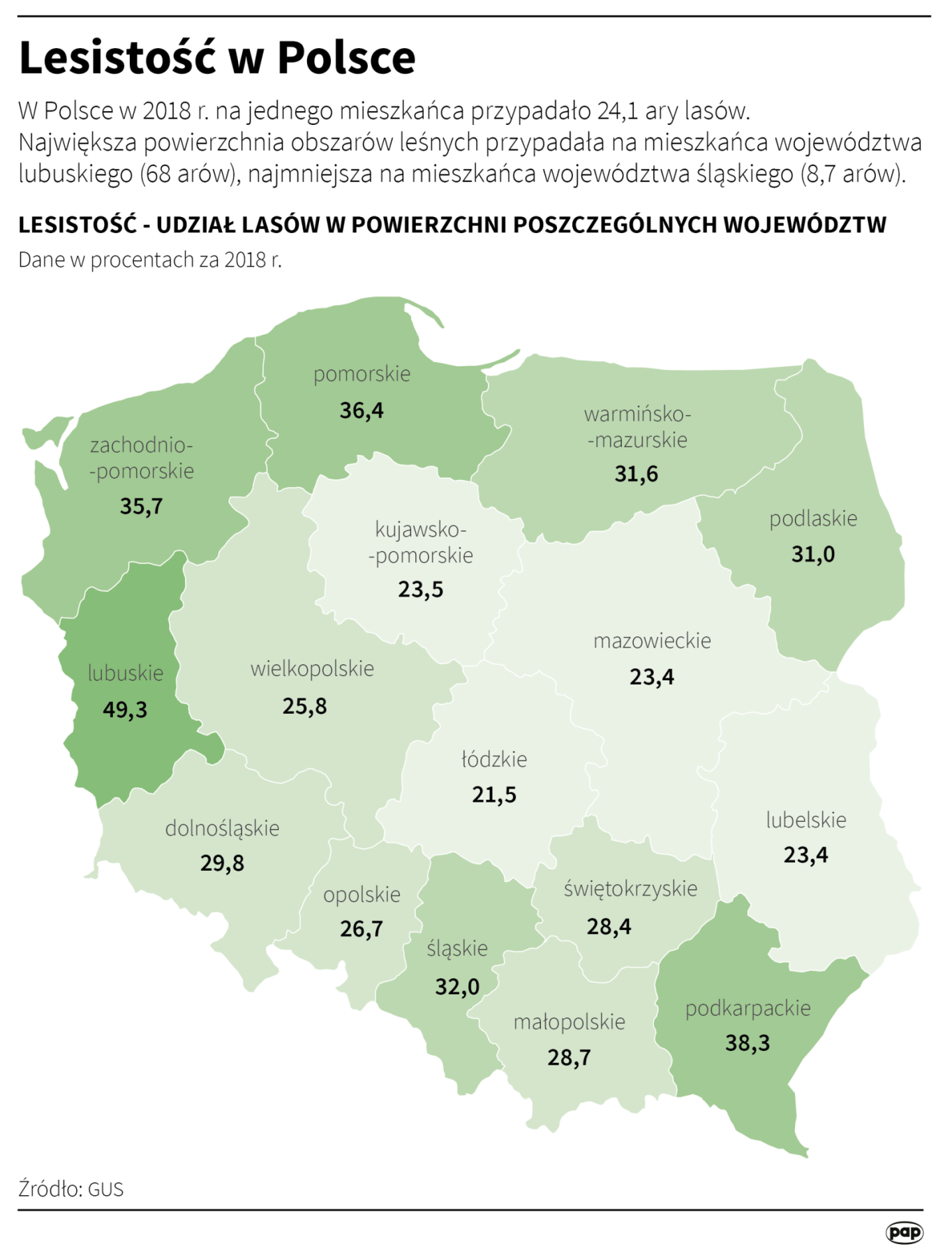 Lasy zarządzane z Brukseli? Prawie 80 proc. Polaków mówi "nie" Radio Zachód - Lubuskie